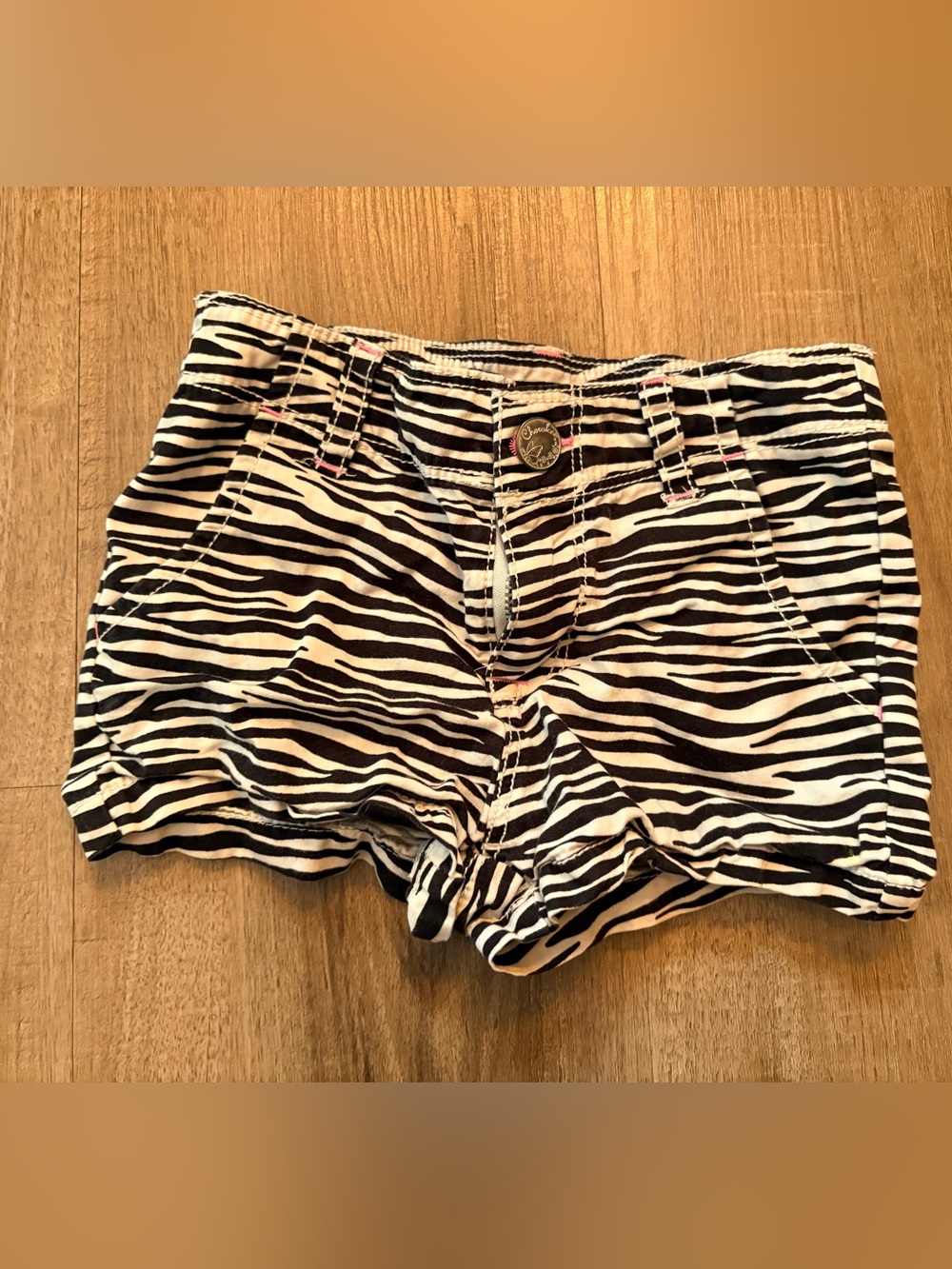 🌼3/$20 Toddler Zebra Print Shorts